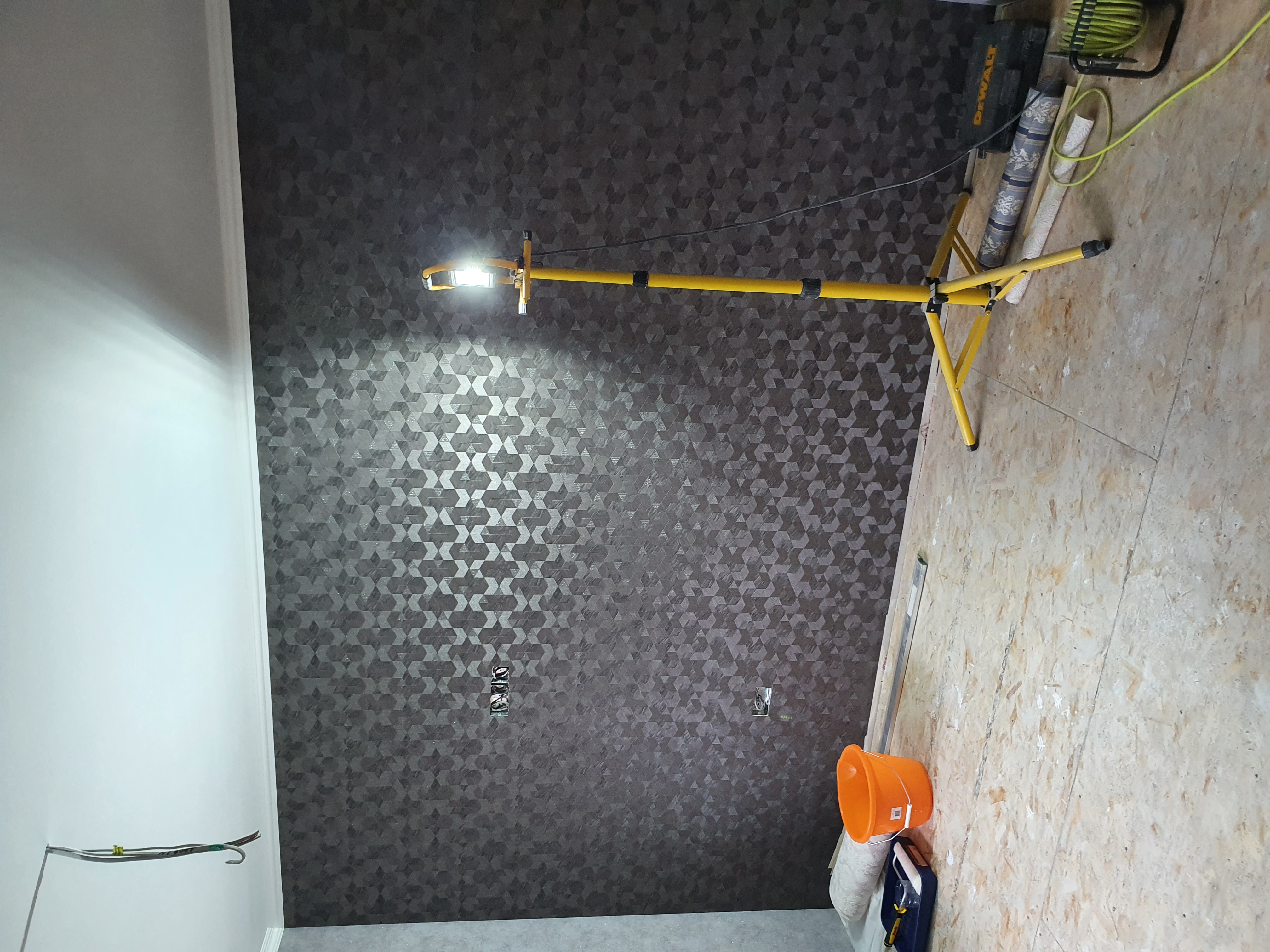 Wall Refinishing — after